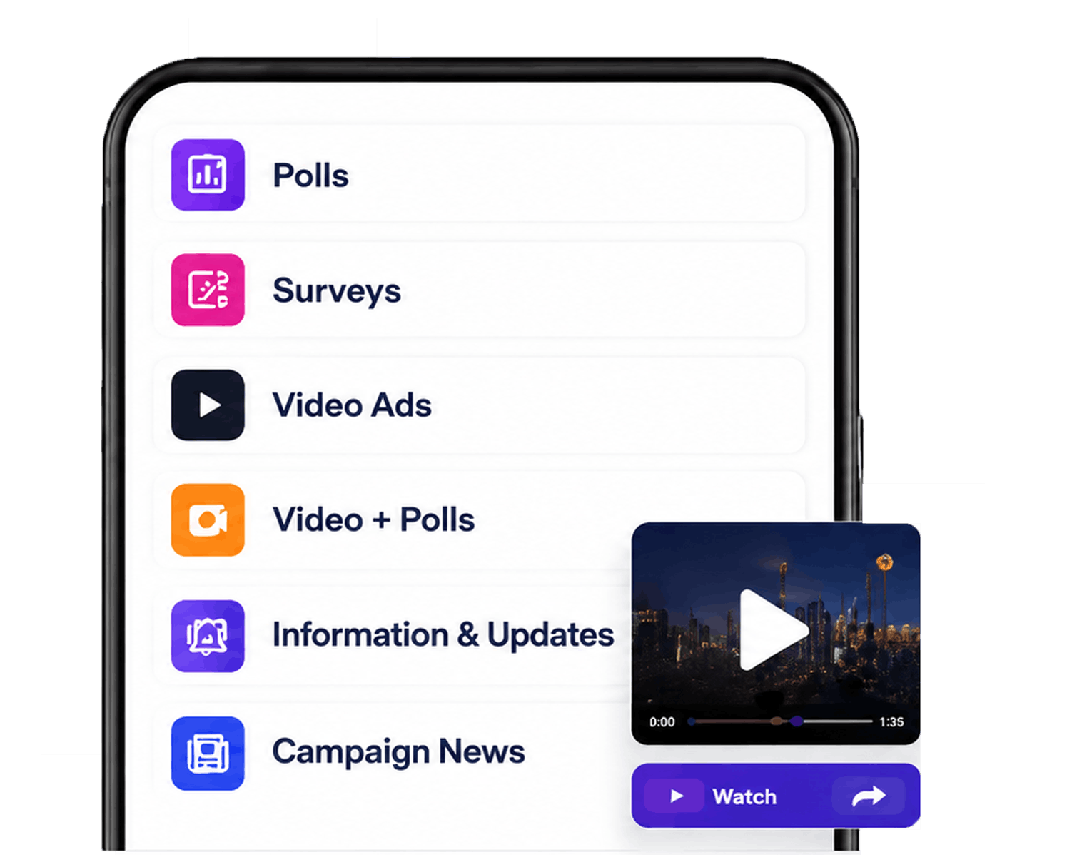 Create campaign experience